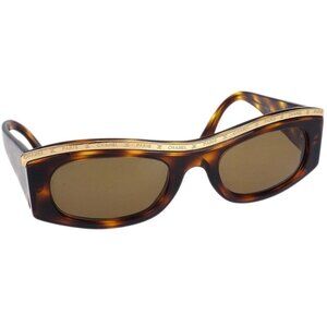 Chanel Sunglasses Eyewear Brown Small Good 07798 91235 117304
